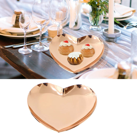 Eguiwyn Baking tray Stainless Steel Decorative Tray Jewelry Dish Cosmetics Organizer Bathroom Clutter Serving V1189-LWWAL-20260325-02813