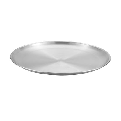 JWDX Kitchen, Kitchen Tools Clearance, Pizza Pan Set Chef Stainless Steel Round Baking Pizza Pans Pizza Tray V1189-LWWAL-20260325-02832
