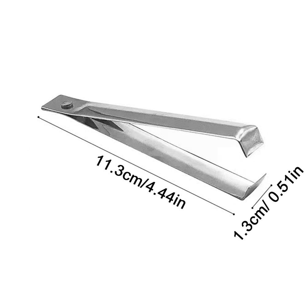 2x Fish Bone Tweezers Set Garlic Peeler Garlic Tweezer Remover Tool Tongs for Cooking Practical Gadgets V1189-LWWAL-20260325-02857