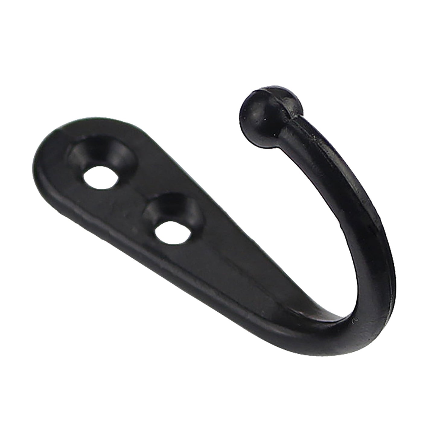 JWDX Black Wall Hooks, Hooks Clearance, 6Pcs Black Wall Hooks With Screwsand Anchor for Key, Towel, Hat (U V1189-LWWAL-20260325-02878