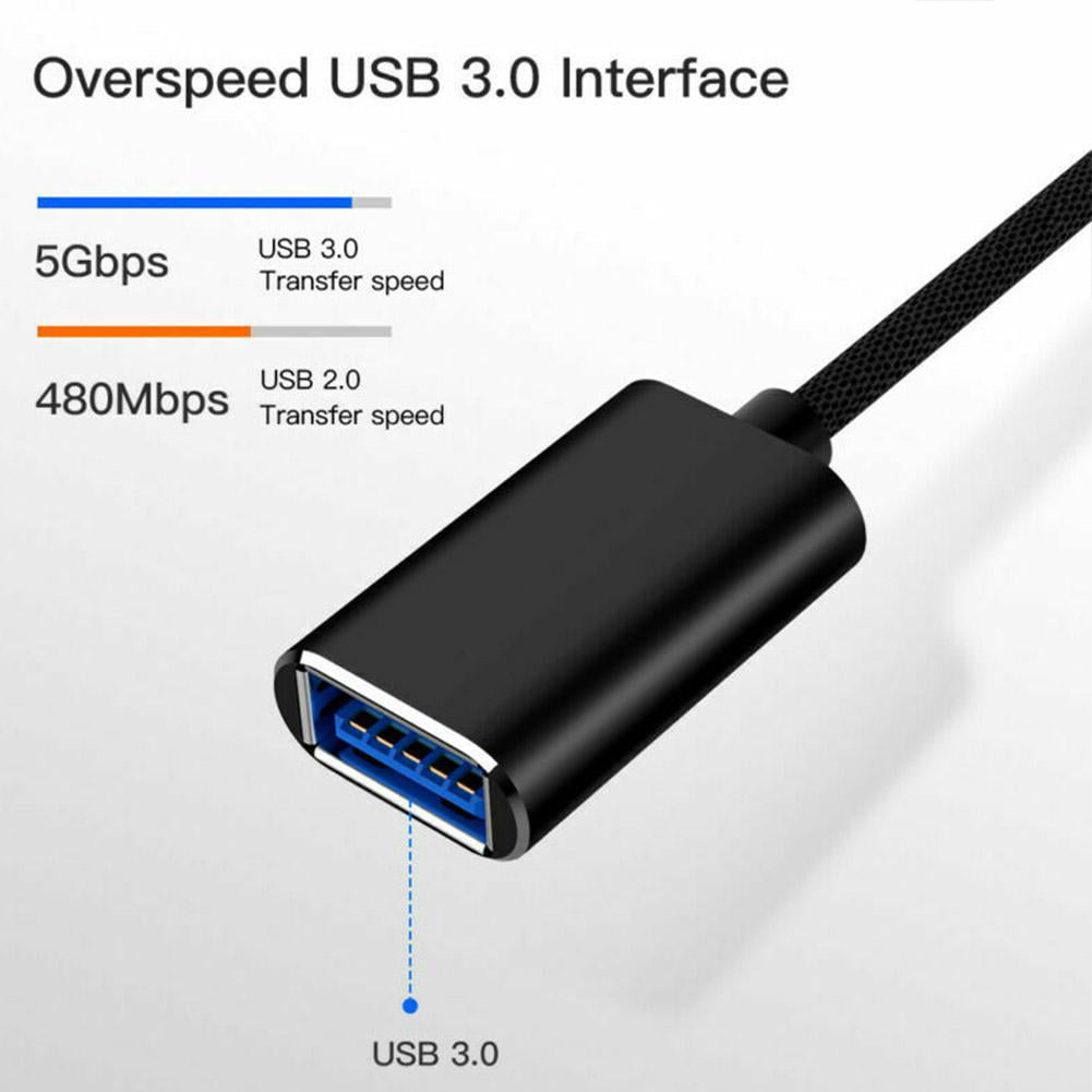 6 ft USB Extension Cable, USB A to A Charging Power Cord (Male to Female) V1189-LWWAL-20260325-02896