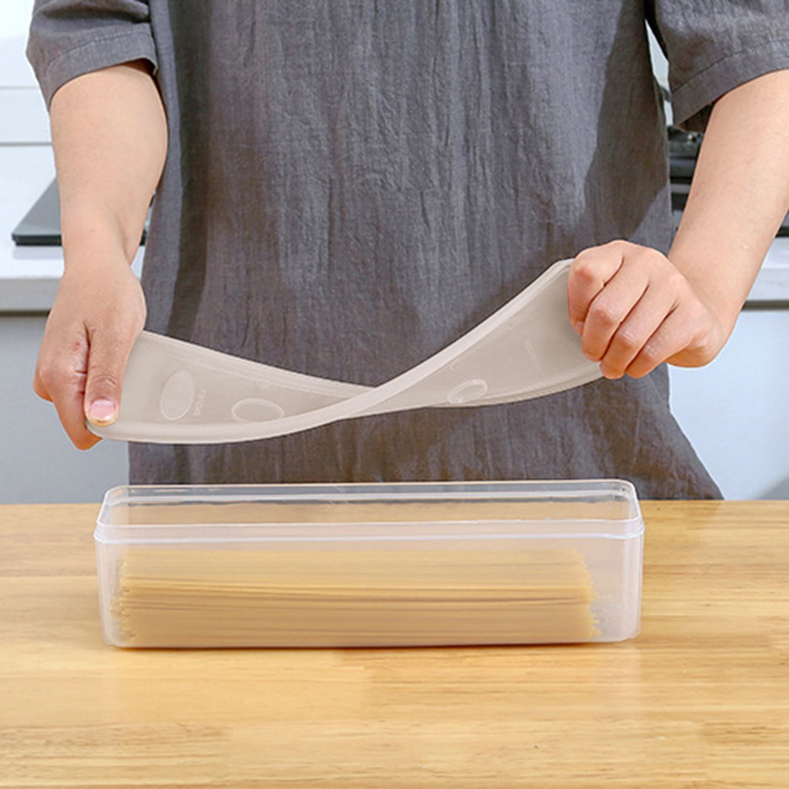 Clearance Sale! Ttybhh Food Storage, Pasta Container Noodle Storage Box Plastic Noodle Box Sealed V1189-LWWAL-20260325-02902
