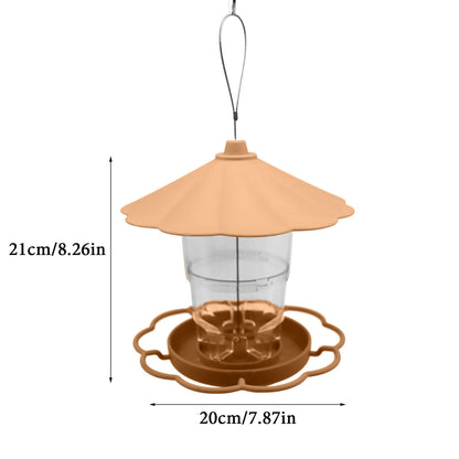JWDX BigBird Outdoor Hanging Wild Bird Feeder, Plastic, Brown Z2-Brown V1189-LWWAL-20260325-02903
