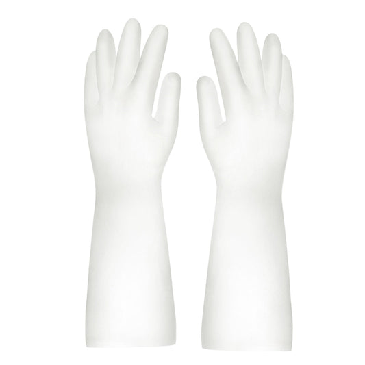 Ttybhh Apron Sleeve Clearance, Apron Sleeve Promotion! Gloves Gloves Washing Hand Rubber Long Cleaning Warm V1189-LWWAL-20260325-02908