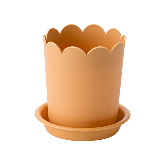 Jwdx Flower Pots Clearance, Garden Supplies Promotion! Plastic Plant Pots for Plants With Saucers Indoor Set V1189-LWWAL-20260325-02910