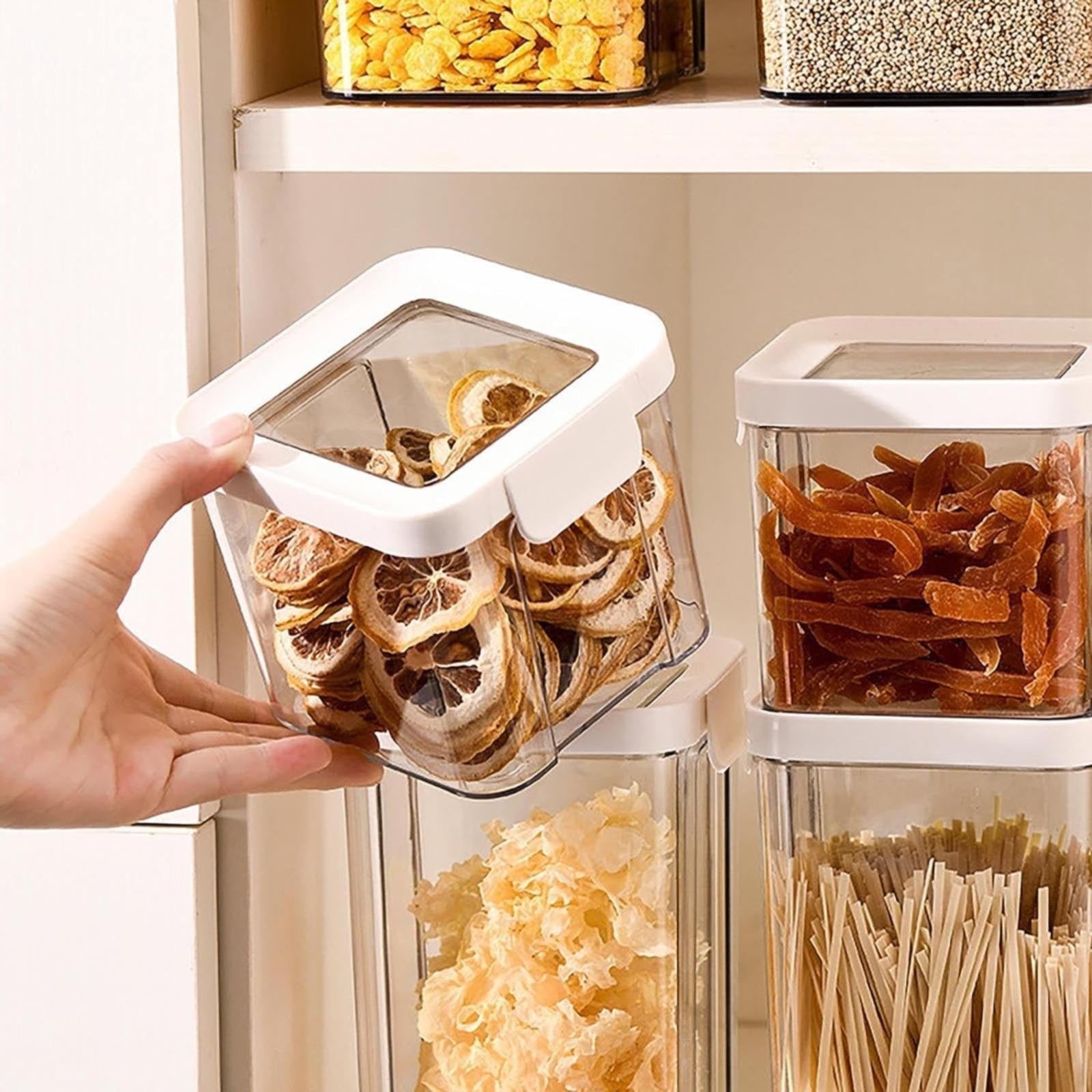 JWDX Storage Container, Airtight Cereal Containers Storage Sealed Cans for Grains and Miscellaneous Grains V1189-LWWAL-20260325-02917