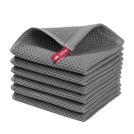JWDX Wipes Clearance! 100% Cotton Weave Kitchen Dish Cloths Ultra Soft Absorbent Quick Drying Dish Towels V1189-LWWAL-20260325-02935
