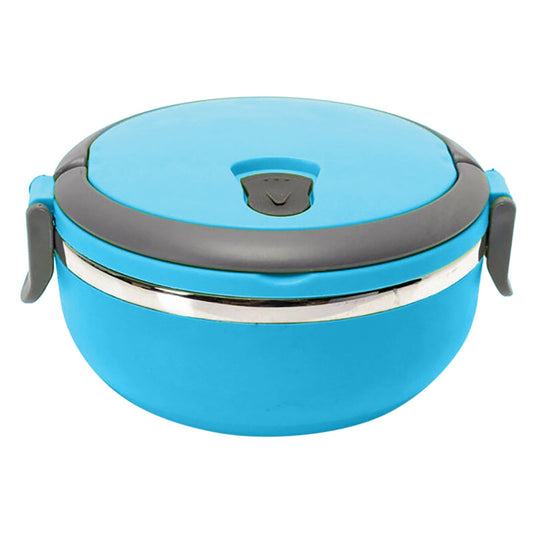 JWDX Storage Containers Clearance! Stainless Steel Round 1 Layer Insulated Food Thermal Containers Lunch Box V1189-LWWAL-20260325-02971