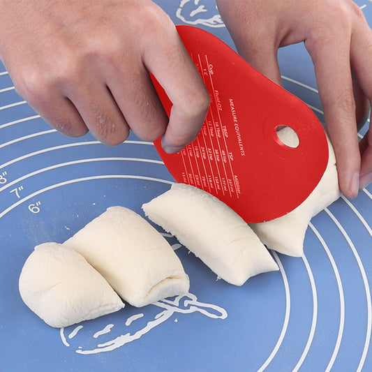 JWDX Peeler Clearance! Chief Stainless Steel Scraper Memo Scraper Cut Dough Silicone Scraper Blade, Kitchen V1189-LWWAL-20260325-02982