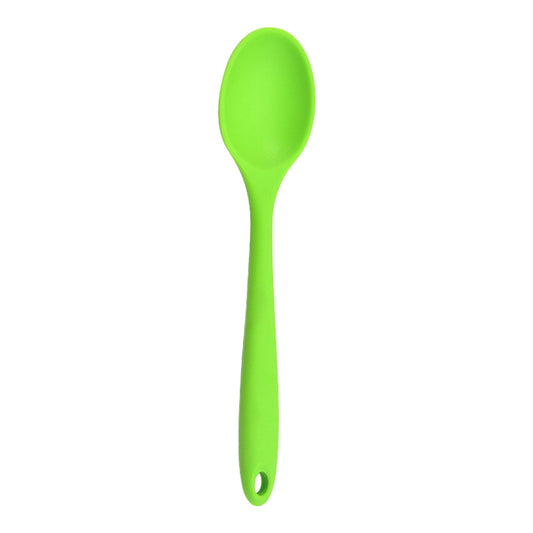 JWDX Tableware Clearance! Food Grade High Temperature Silicone Small Spoon Dense Mixing Spoon Auxiliary Food V1189-LWWAL-20260325-02989