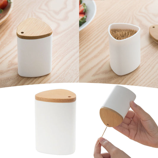 JWDX Storage Containers Clearance! Toothpick Container Toothpick Storage Box Home Hotel Simple White V1189-LWWAL-20260325-02991