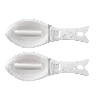 JWDX Scale Scraper, Peeler Clearance! Household Kitchen Tools Fishs Scale Scraper Remover with Lid White V1189-LWWAL-20260325-02996