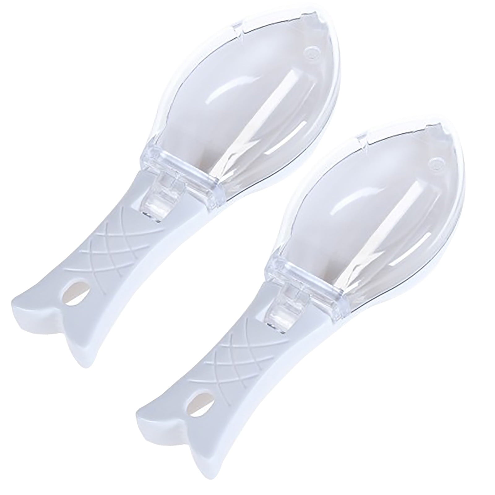 JWDX Scale Scraper, Peeler Clearance! Household Kitchen Tools Fishs Scale Scraper Remover with Lid White V1189-LWWAL-20260325-02996