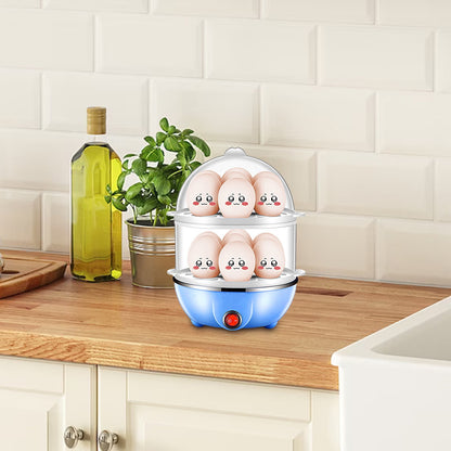 JWDX Egg Steamer Clearance! Eggs Cooker Double Breakfast Machine Stainless Steel Multi Function Steamer, V1189-LWWAL-20260325-02997