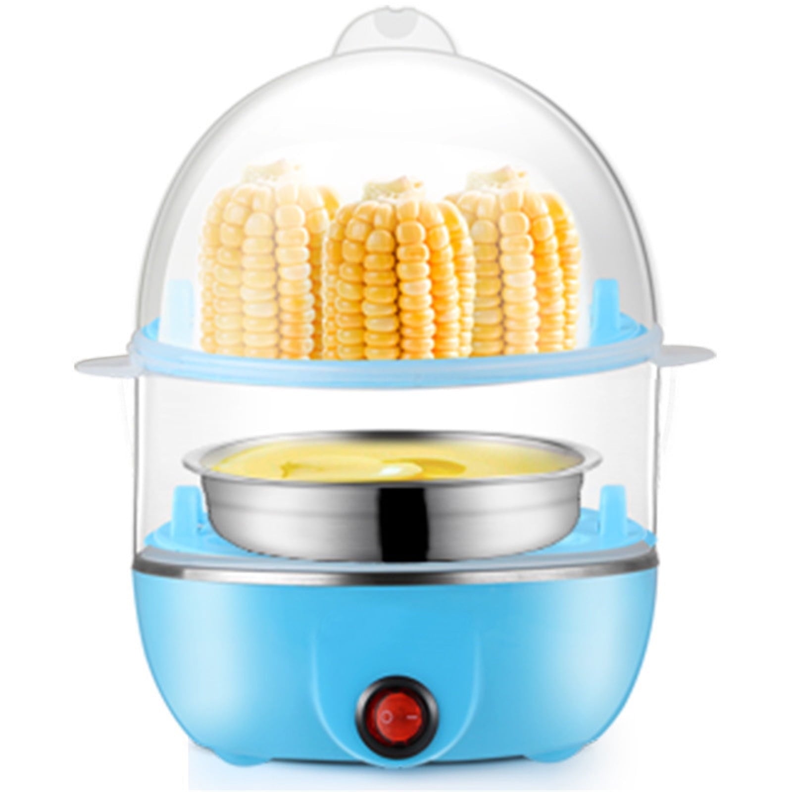 JWDX Egg Steamer Clearance! Eggs Cooker Double Breakfast Machine Stainless Steel Multi Function Steamer, V1189-LWWAL-20260325-02997