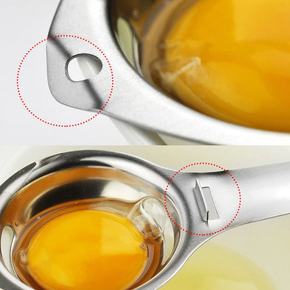 JWDX Bakeware Clearance! Kitchen Silver Egg Yolk Steel Tool Separator White Stainless Gadget Cooking Kitchen, V1189-LWWAL-20260325-02999