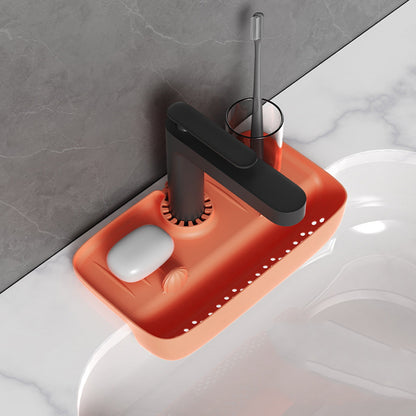 Clearance! JWDX Drain Rack Clearance Sink Holder Sink Rack with Drain Basket Kitchen Sink Organizer Storage V1189-LWWAL-20260325-03016