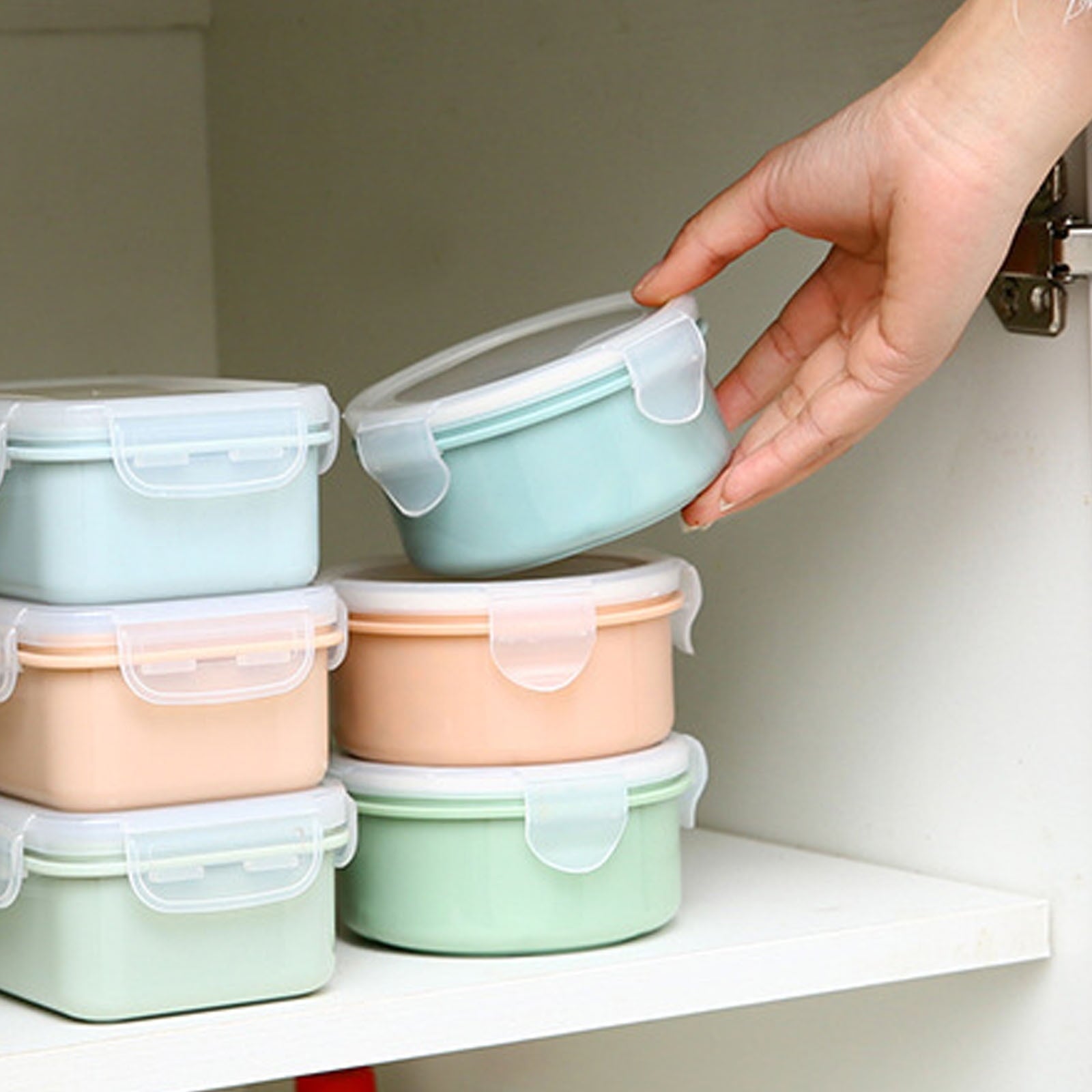 JWDX Storage Containers Clearance! Simple Refrigerator Preservation Box Small Lunch Box Kitchen Lunch Box V1189-LWWAL-20260325-03029