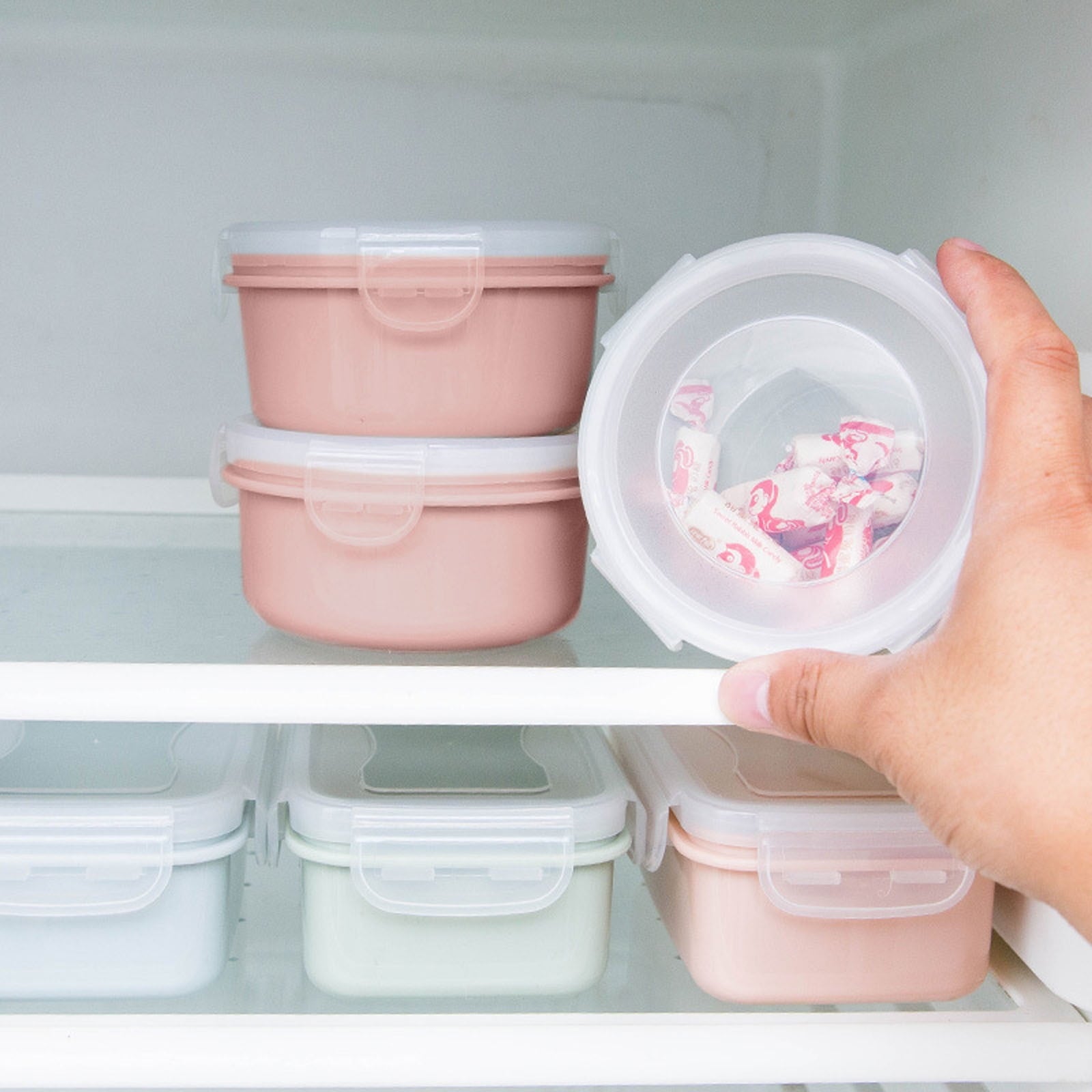 JWDX Storage Containers Clearance! Simple Refrigerator Preservation Box Small Lunch Box Kitchen Lunch Box V1189-LWWAL-20260325-03030