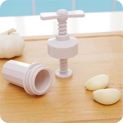 JWDX Garlic Press Clearance! Useful Garlic Crusher Sharpener Plastic Case Peeler Press Kitchen Garlic Press, V1189-LWWAL-20260325-03036