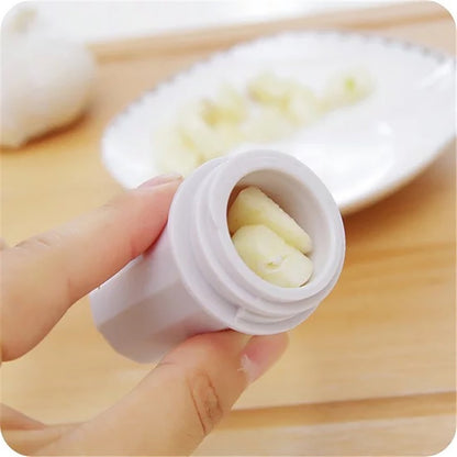 JWDX Garlic Press Clearance! Useful Garlic Crusher Sharpener Plastic Case Peeler Press Kitchen Garlic Press, V1189-LWWAL-20260325-03036