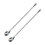 JWDX Tableware Clearance! Stainless Steel Bar Spoon Long Handle Threaded Water Drop Spoon Cocktail Spoon V1189-LWWAL-20260325-03037
