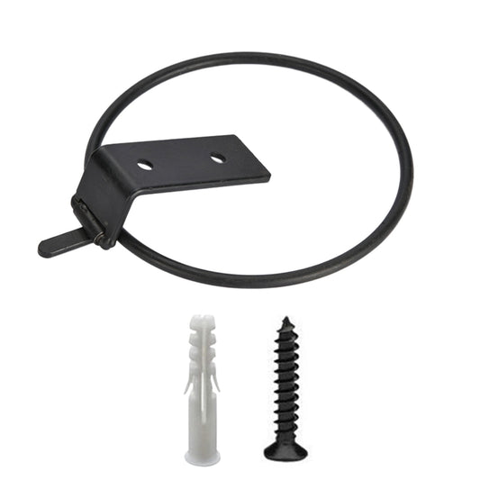 JWDX Rack Clearance! Flowerpot Holder Ring 4 Inch Wall Mounted Flower Pot Hangers Metal Stand Hanging Bracket V1189-LWWAL-20260325-03039