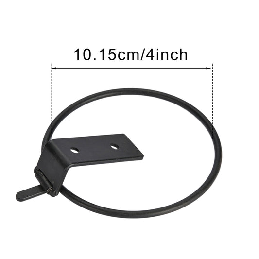 JWDX Rack Clearance! Flowerpot Holder Ring 4 Inch Wall Mounted Flower Pot Hangers Metal Stand Hanging Bracket V1189-LWWAL-20260325-03040