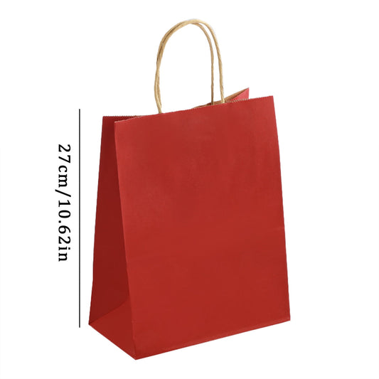 JWDX Face and Storage Bags Clearance! 4Pcs Hand Paper Bag Kraft Paper Bag Packing Gift Bag Colorful Shopping V1189-LWWAL-20260325-03047