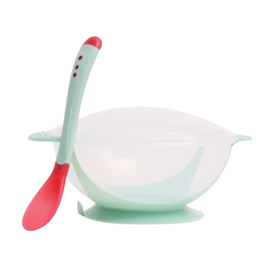 JWDX Tableware Clearance! Baby Children Training Feeding Dinner Bowl Spoon Tableware Set with Suction Cup, V1189-LWWAL-20260325-03048