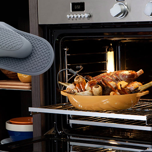 JWDX Oven Mitts Clearance! Mini Silicone Oven Mitts Set Oven Mitts Heat Insulation Oven Gloves for Kitchen V1189-LWWAL-20260325-03053