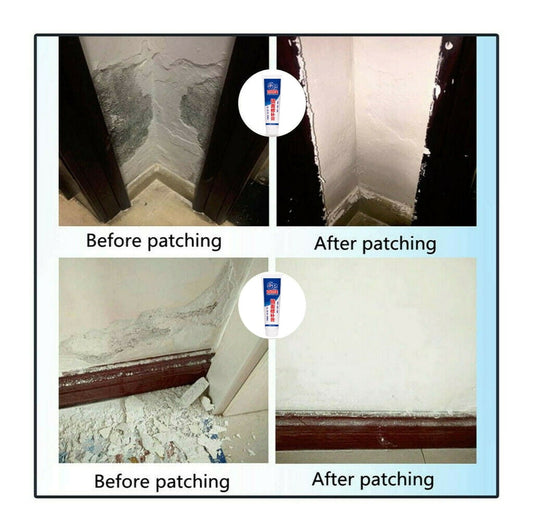 JWDX Cleaning Brush Clearance! White Latex Paint Wall Wall Cracks Ointment, Cleaning Brush Promotion Include V1189-LWWAL-20260325-03072