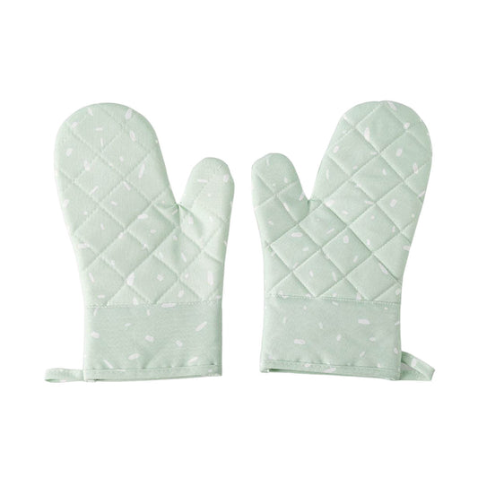JWDX Oven Mitts Clearance! Premium Silicone Slip Oven Set Soft Flexible Oven Gloves Heat Kitchen Cooking V1189-LWWAL-20260325-03073