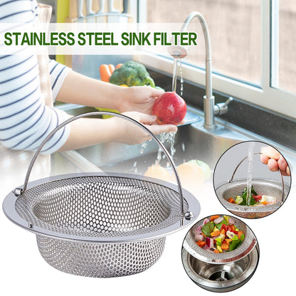 JWDX Strainers Clearance! Sink Strainer, Stainless Steel Kitchen Sink Strainer, Wide Edge, Suitable, Filter V1189-LWWAL-20260325-03076