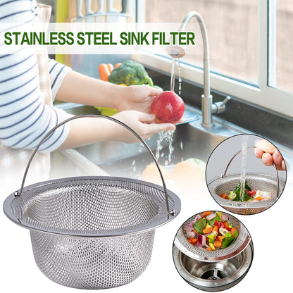 JWDX Strainers Clearance! Sink Strainer, Stainless Steel Kitchen Sink Strainer, Wide Edge, Suitable, Filter V1189-LWWAL-20260325-03077