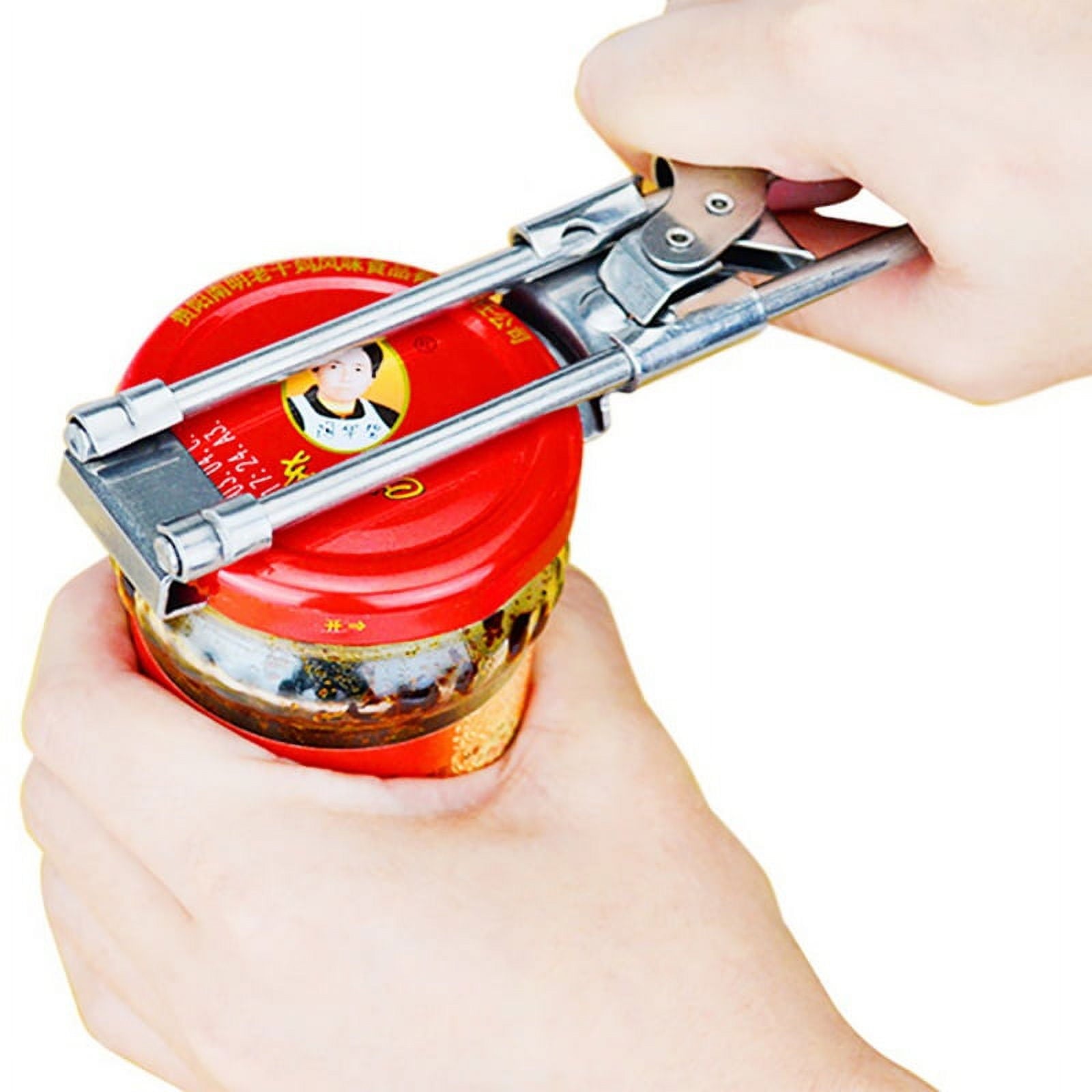 Adjustable Jar Opener for Arthritis - All Metal Construction - Easily Opens Jar and Bottle Lids V1189-LWWAL-20260325-03096
