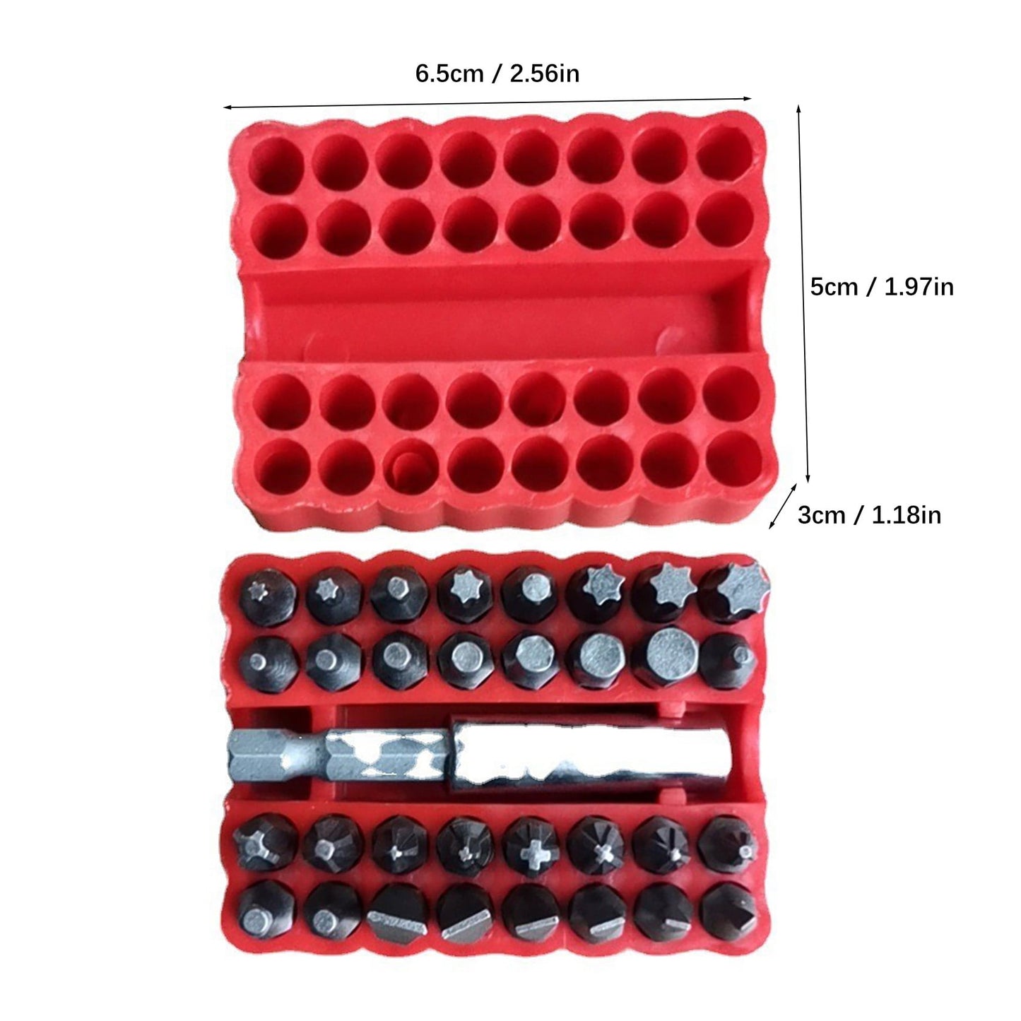 Clearance! JWDX Drill, Drill Bit Promotion, Electric Screwdriver Combination Suit Hexagonal Slotted Opening V1189-LWWAL-20260325-03102