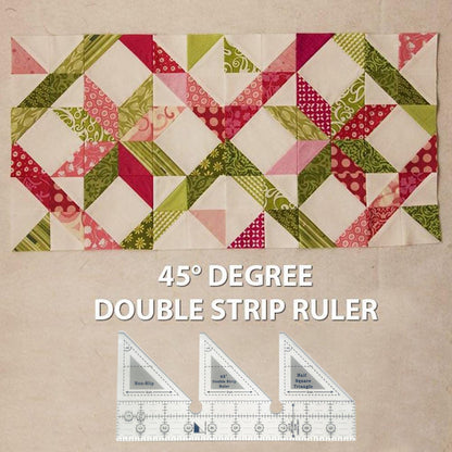 JWDX Measuring Tools Clearance! 45 Degree Sewing Design Ruler A 4 Inches, Creative Ruler Grids 45 V1189-LWWAL-20260325-03103