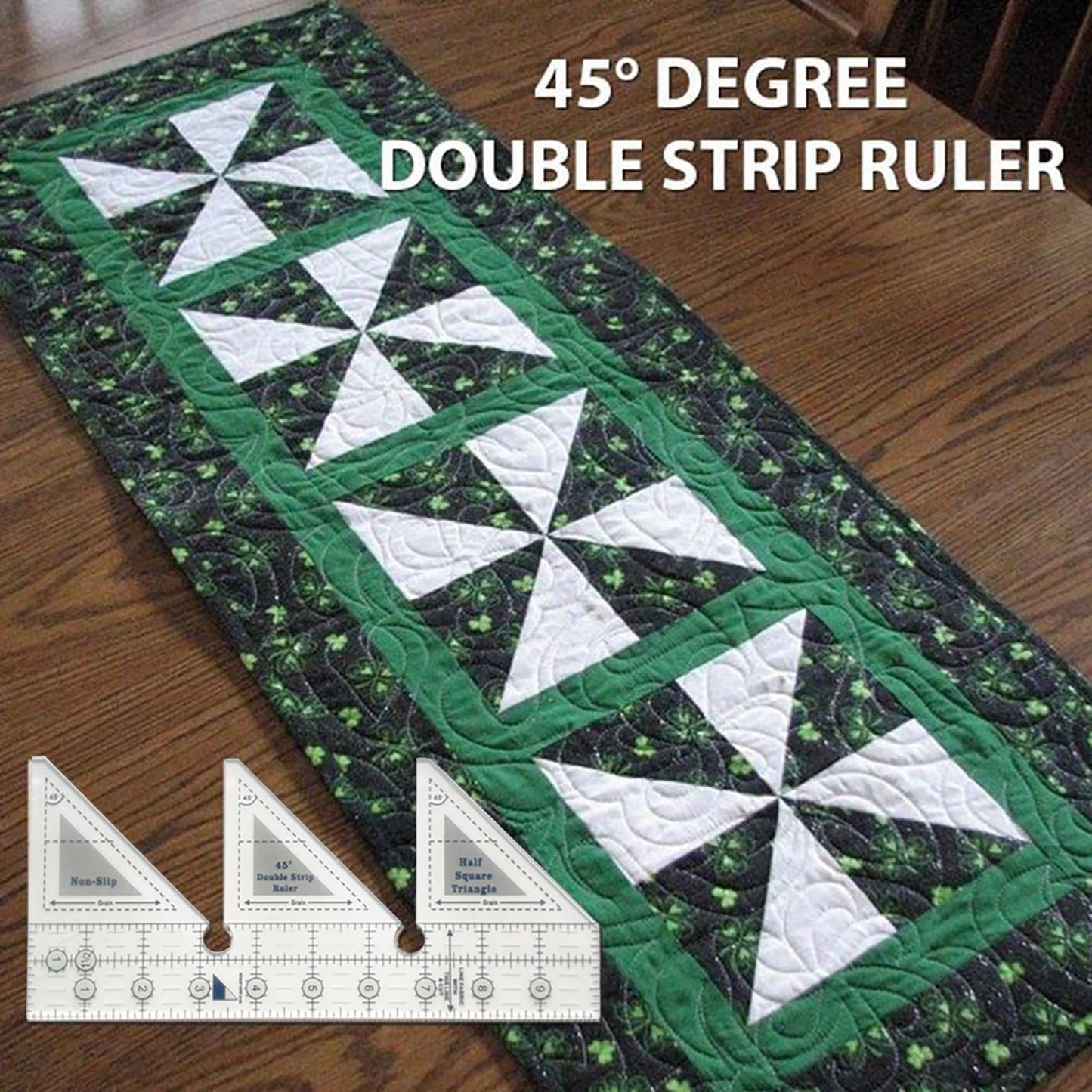 JWDX Measuring Tools Clearance! 45 Degree Sewing Design Ruler A 4 Inches, Creative Ruler Grids 45 V1189-LWWAL-20260325-03103