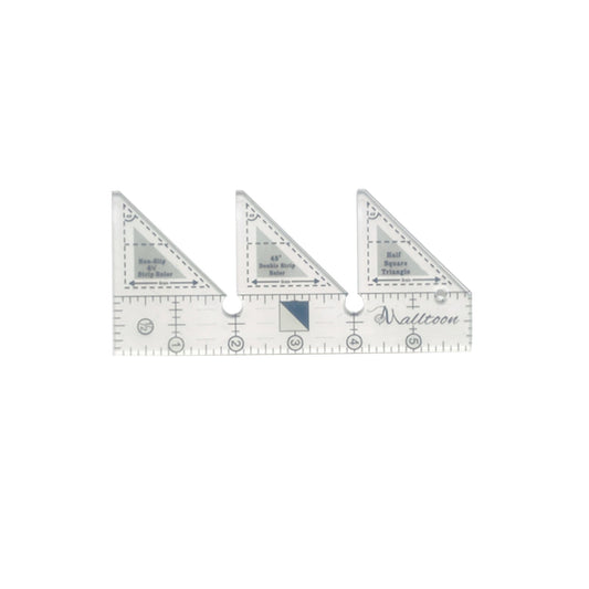 JWDX Measuring Tools Clearance! 45 Degree Sewing Design Ruler A 4 Inches, Creative Ruler Grids 45 V1189-LWWAL-20260325-03104
