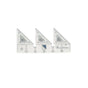 JWDX Measuring Tools Clearance! 45 Degree Sewing Design Ruler A 4 Inches, Creative Ruler Grids 45 V1189-LWWAL-20260325-03104