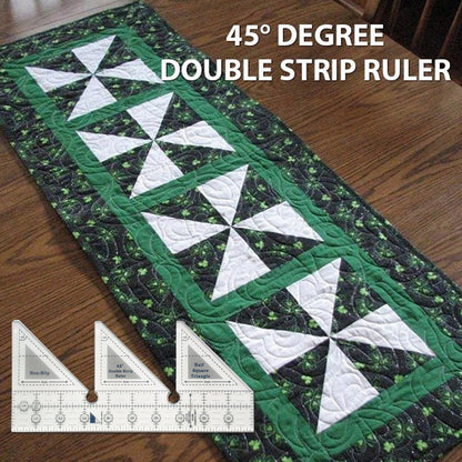 JWDX Measuring Tools Clearance! 45 Degree Sewing Design Ruler A 4 Inches, Creative Ruler Grids 45 V1189-LWWAL-20260325-03104