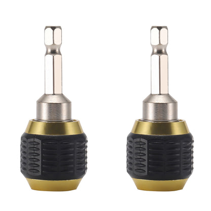 JWDX Electrical Tools Clearance! 2Pcs Quick Connect Drill Chuck Tools, Drill 1/4 Coupling Shank Quick Drill V1189-LWWAL-20260325-03106