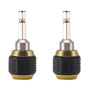 JWDX Electrical Tools Clearance! 2Pcs Quick Connect Drill Chuck Tools, Drill 1/4 Coupling Shank Quick Drill V1189-LWWAL-20260325-03106