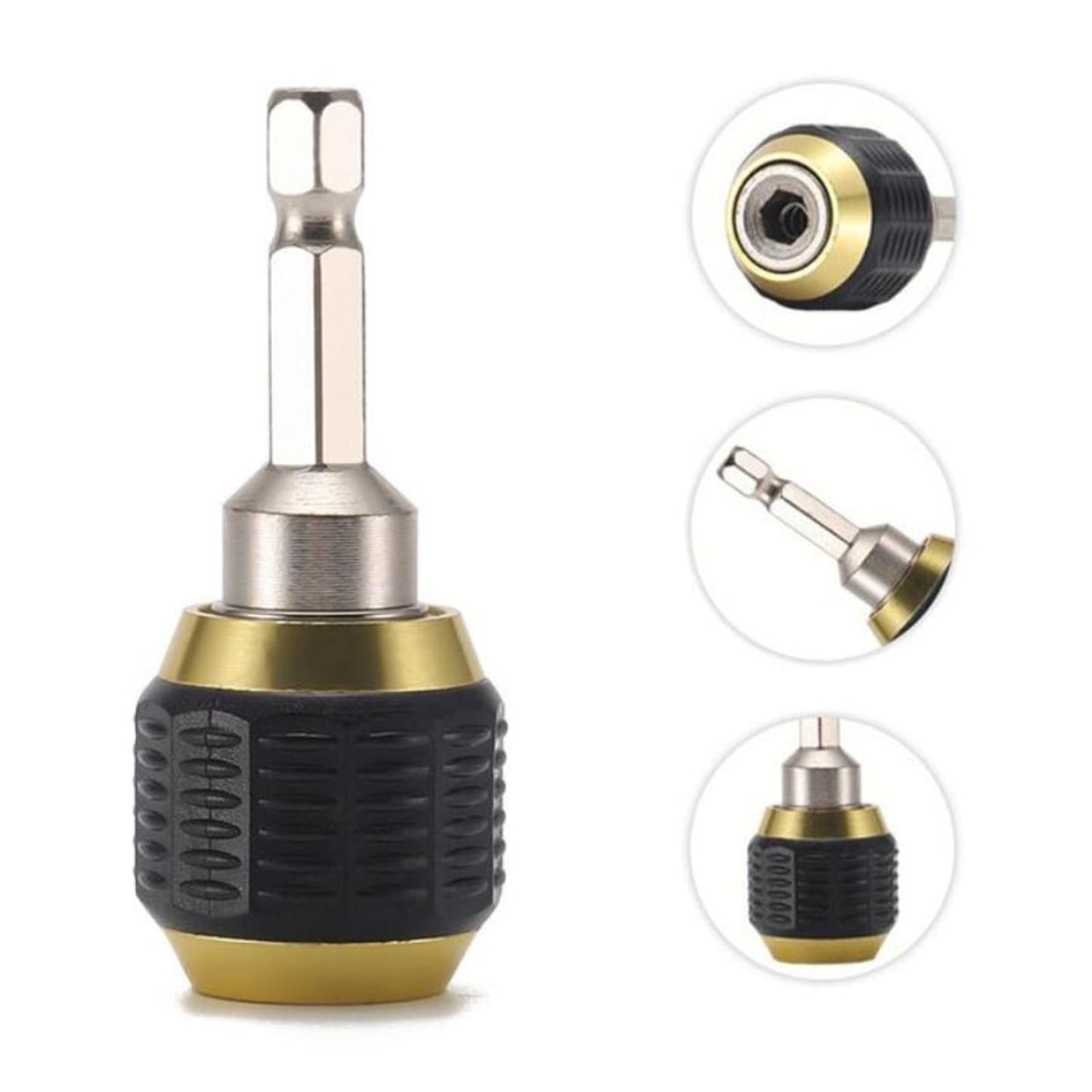 JWDX Electrical Tools Clearance! 2Pcs Quick Connect Drill Chuck Tools, Drill 1/4 Coupling Shank Quick Drill V1189-LWWAL-20260325-03106
