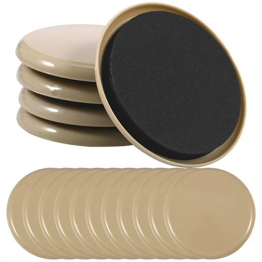 JWDX Furniture Protection Clearance! Furniture Sliders 16 Pack Plastic Rubber Sliders for Furniture Legs 3.5 V1189-LWWAL-20260325-03107
