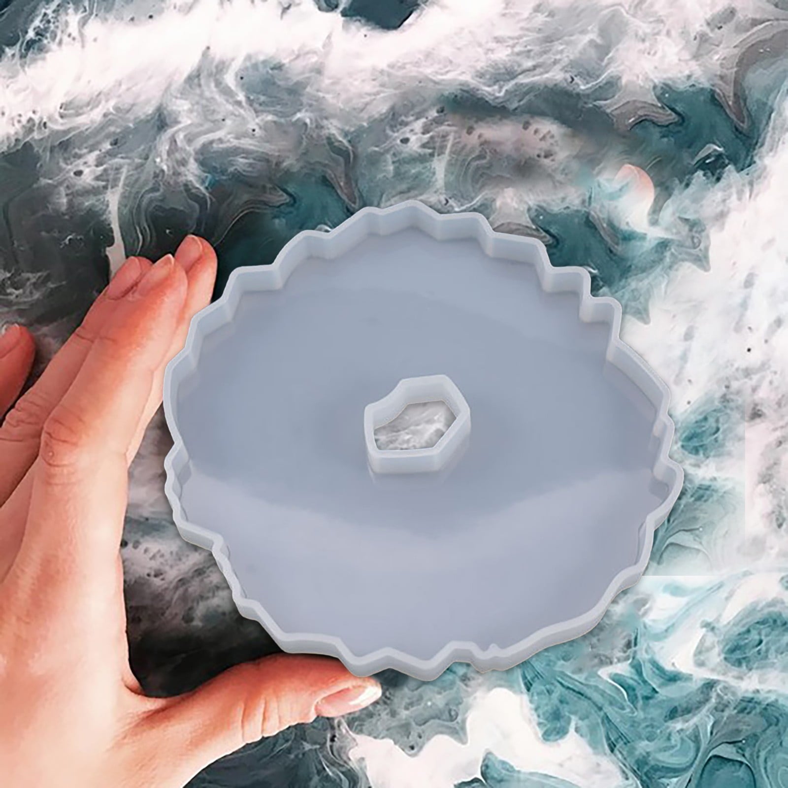 JWDX Diy Silicone Mould Clearance! Epoxy Silicone Mold B, Diy Crystal Glue Utensil Special Shaped Irregular V1189-LWWAL-20260325-03109