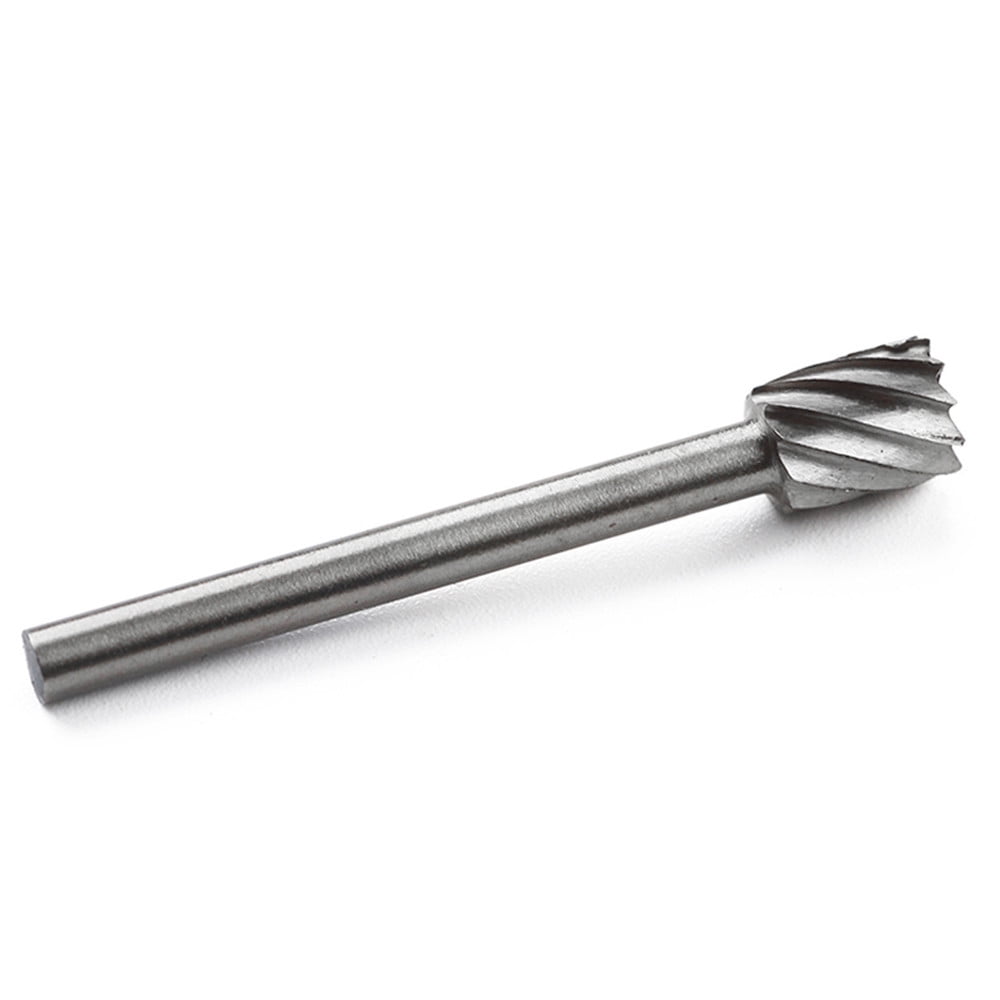JWDX Drill Bit Clearance! 10Pcs Fine Needle Rotary Files White Diamond Drill Bits Silver, 10 Pcs/Set Hss V1189-LWWAL-20260325-03110