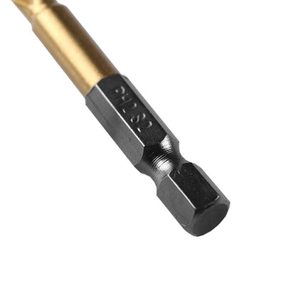 JWDX Drill Bits and Accessories Clearance! Titanium-Plated Non-Slip Cross Bit S2 5-Pack, 5Pcs 1/4 Hex Shank V1189-LWWAL-20260325-03112