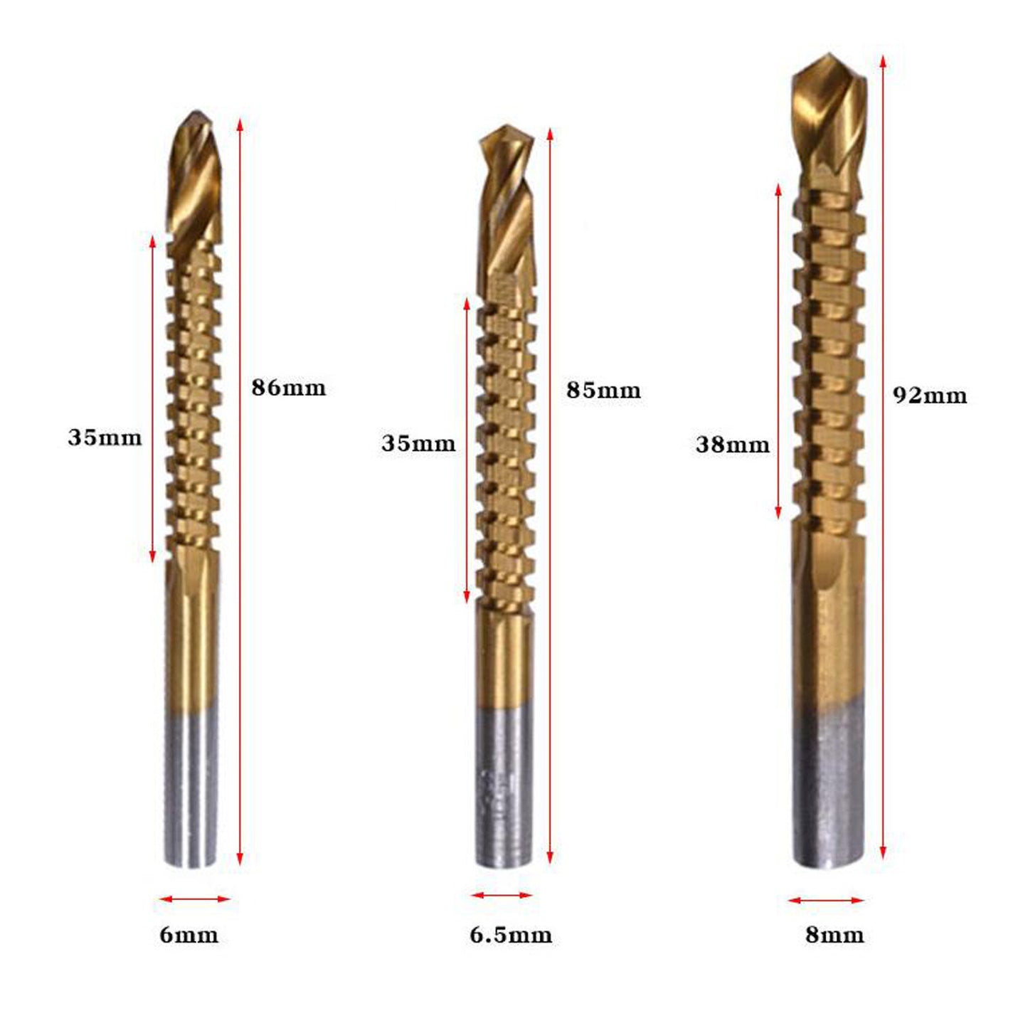 JWDX Drill Bit Clearance! Tool Woodworking Saw Spiral Drill Side Carpenter Bit Hole Cutting Cutting Tools and V1189-LWWAL-20260325-03119